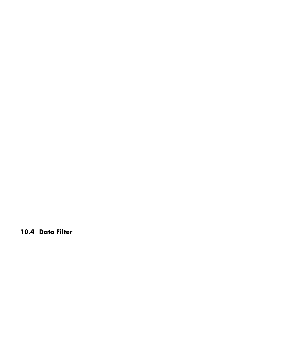 Data filter | YSI 556 MPS User Manual | Page 88 / 136