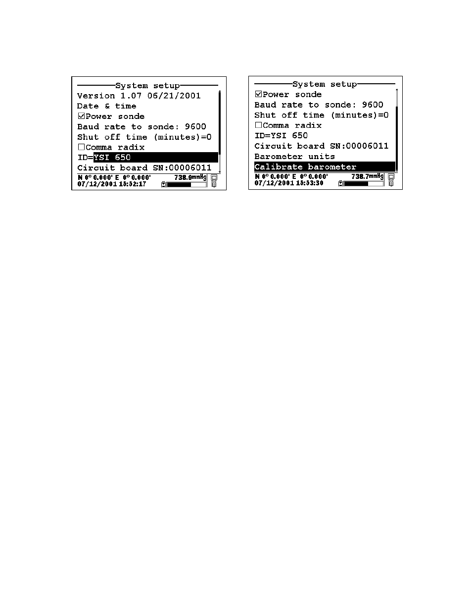 YSI 650 MDS User Manual | Page 23 / 72