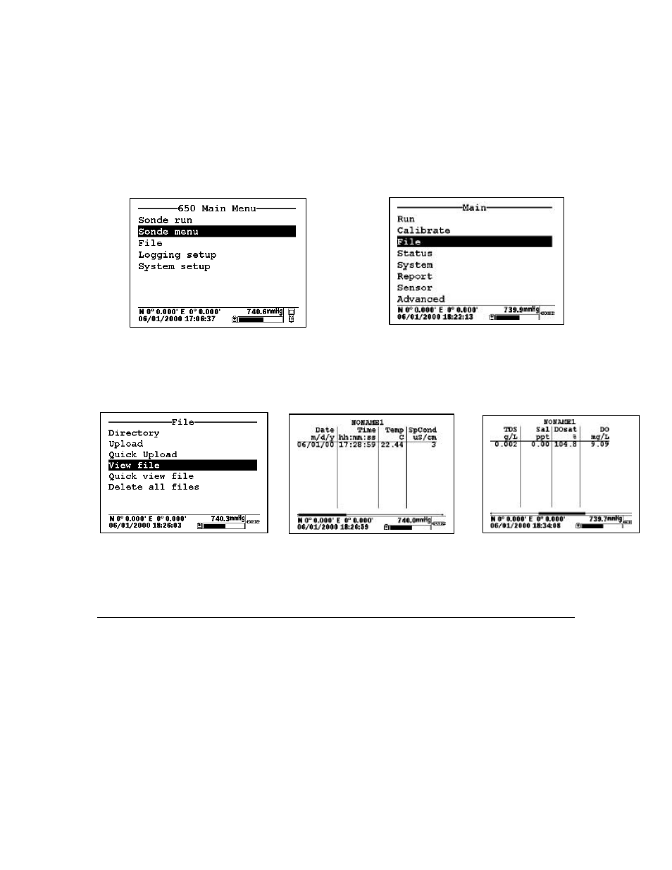YSI 650 MDS User Manual | Page 34 / 72