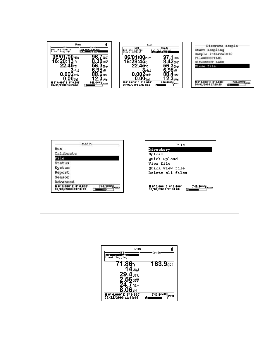 YSI 650 MDS User Manual | Page 36 / 72