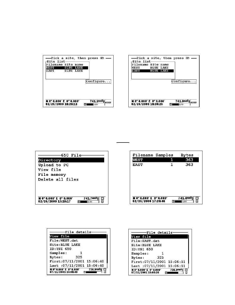 YSI 650 MDS User Manual | Page 43 / 72