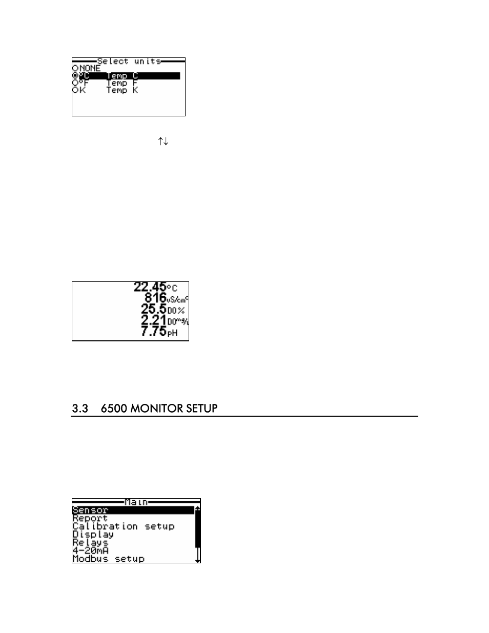 YSI 6500 Environmental Process Monitor User Manual | Page 27 / 113