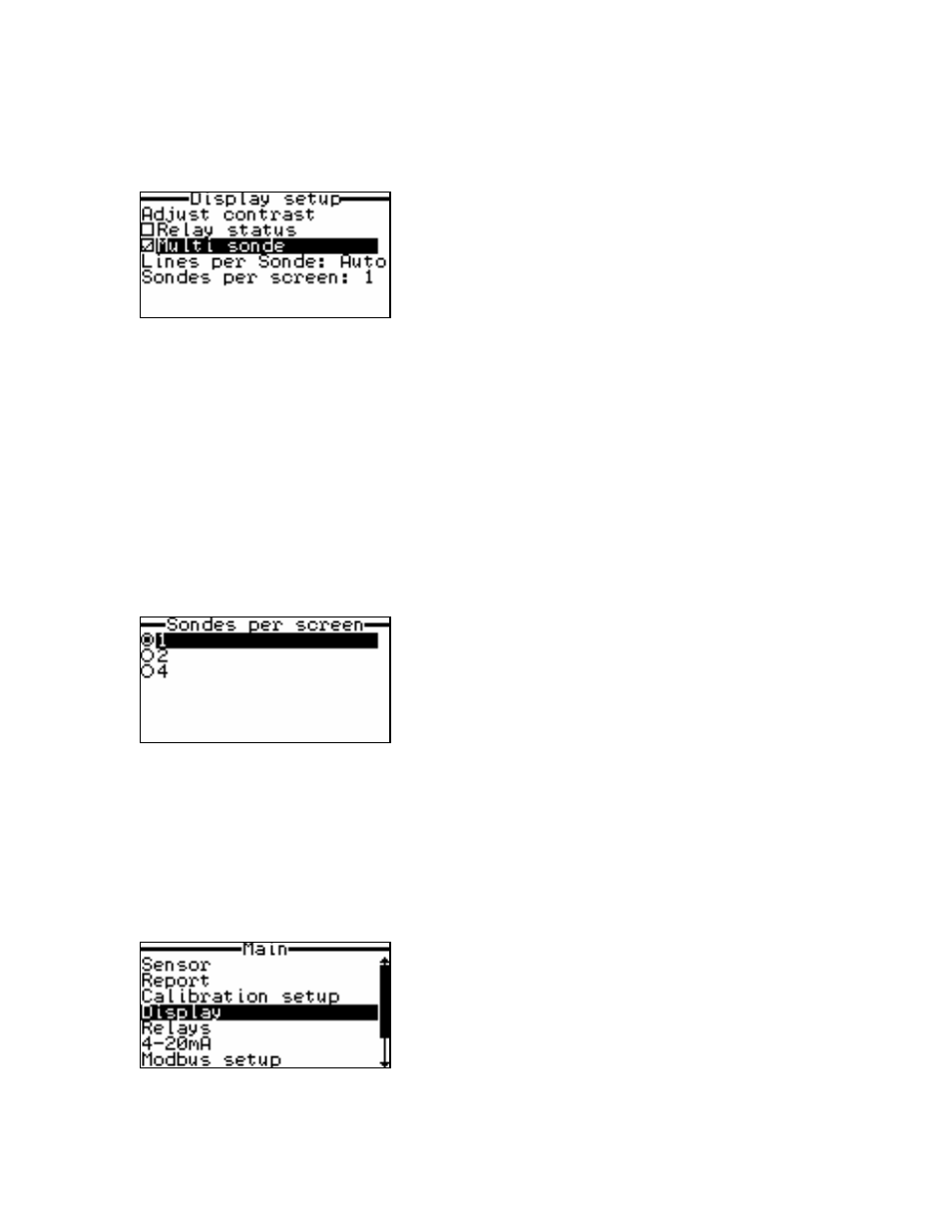 YSI 6500 Environmental Process Monitor User Manual | Page 32 / 113