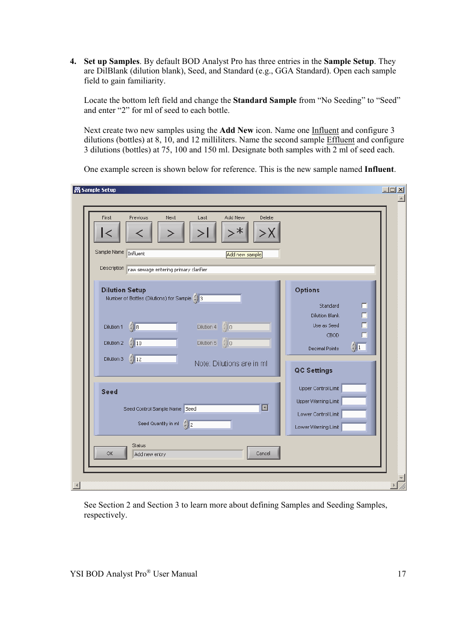 YSI BOD Analyst Pro User Manual | Page 17 / 96