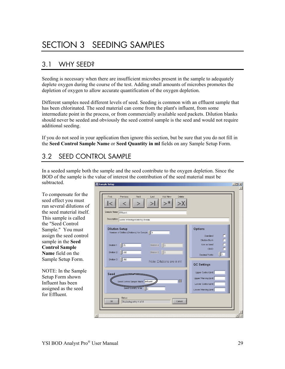 YSI BOD Analyst Pro User Manual | Page 29 / 96