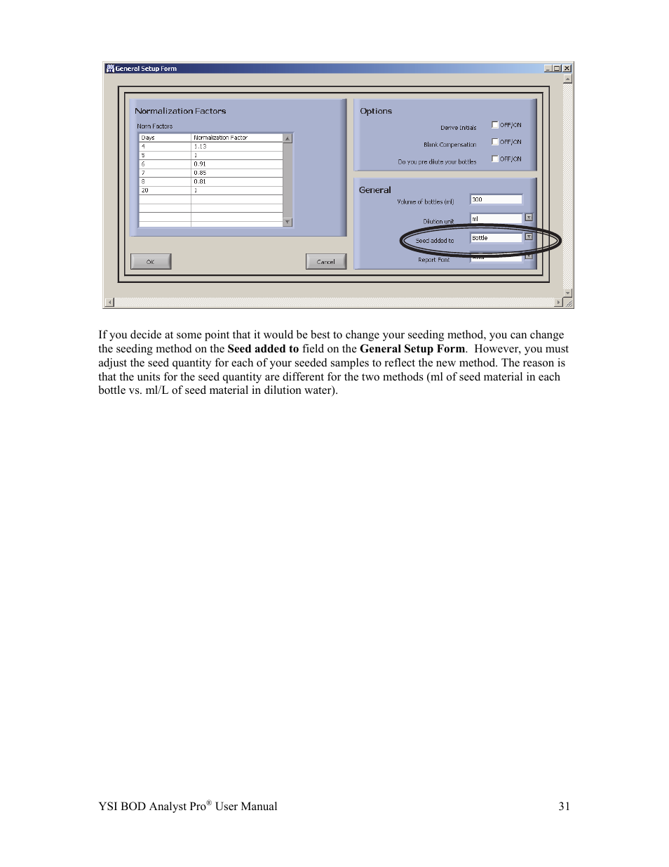 YSI BOD Analyst Pro User Manual | Page 31 / 96