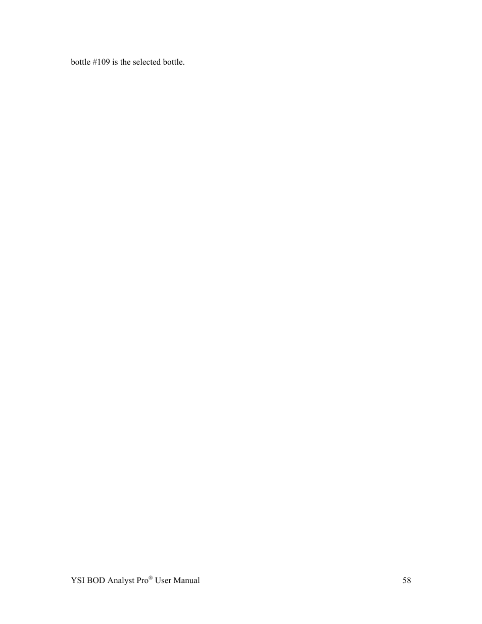 YSI BOD Analyst Pro User Manual | Page 58 / 96