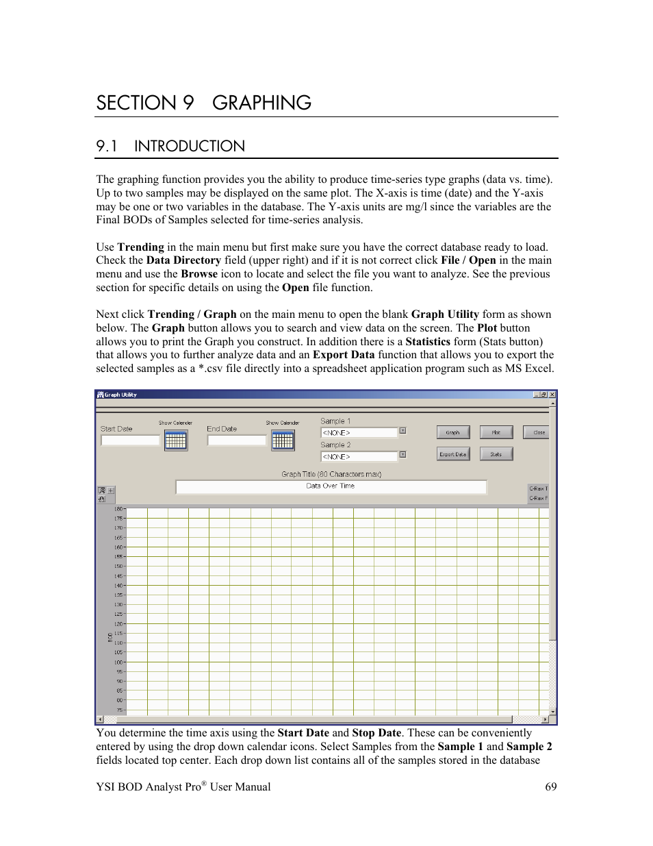 1 introduction | YSI BOD Analyst Pro User Manual | Page 69 / 96