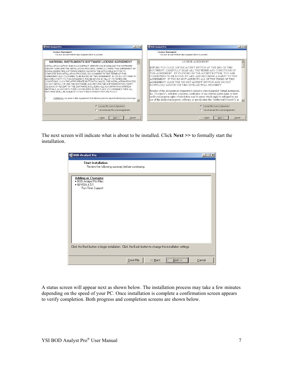 YSI BOD Analyst Pro User Manual | Page 7 / 96