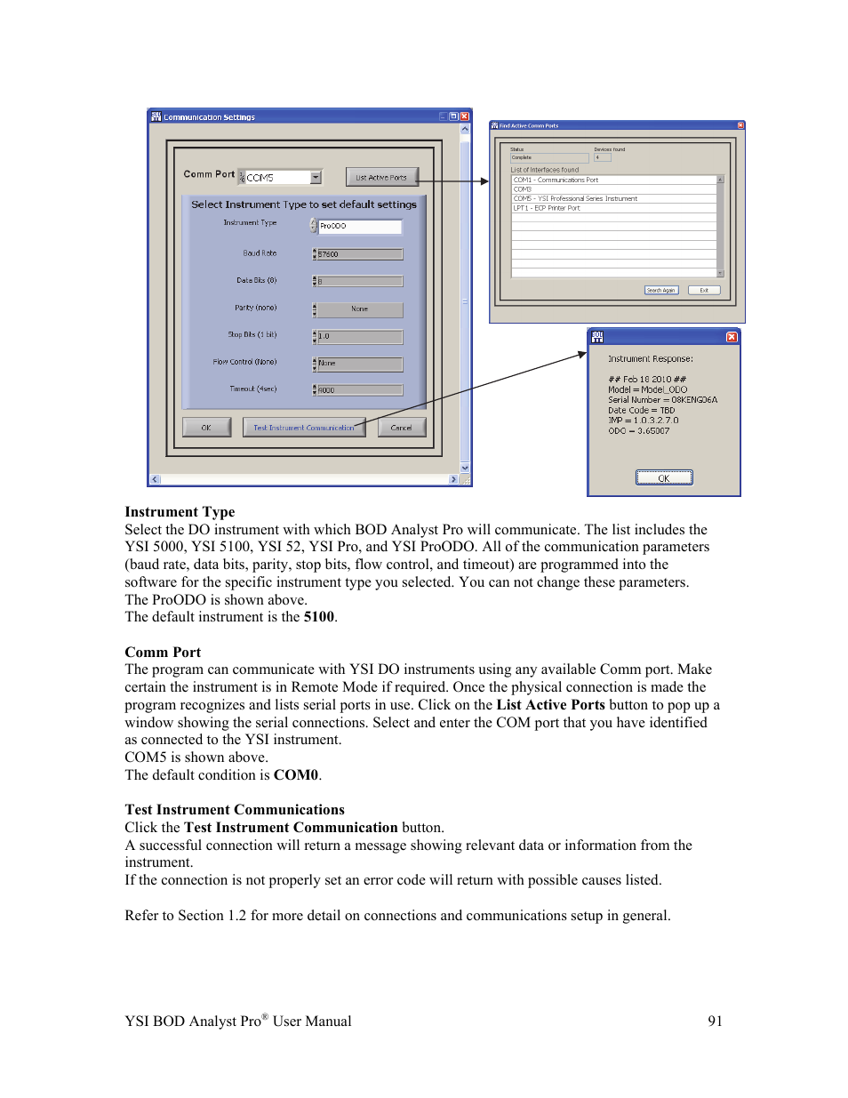 YSI BOD Analyst Pro User Manual | Page 91 / 96