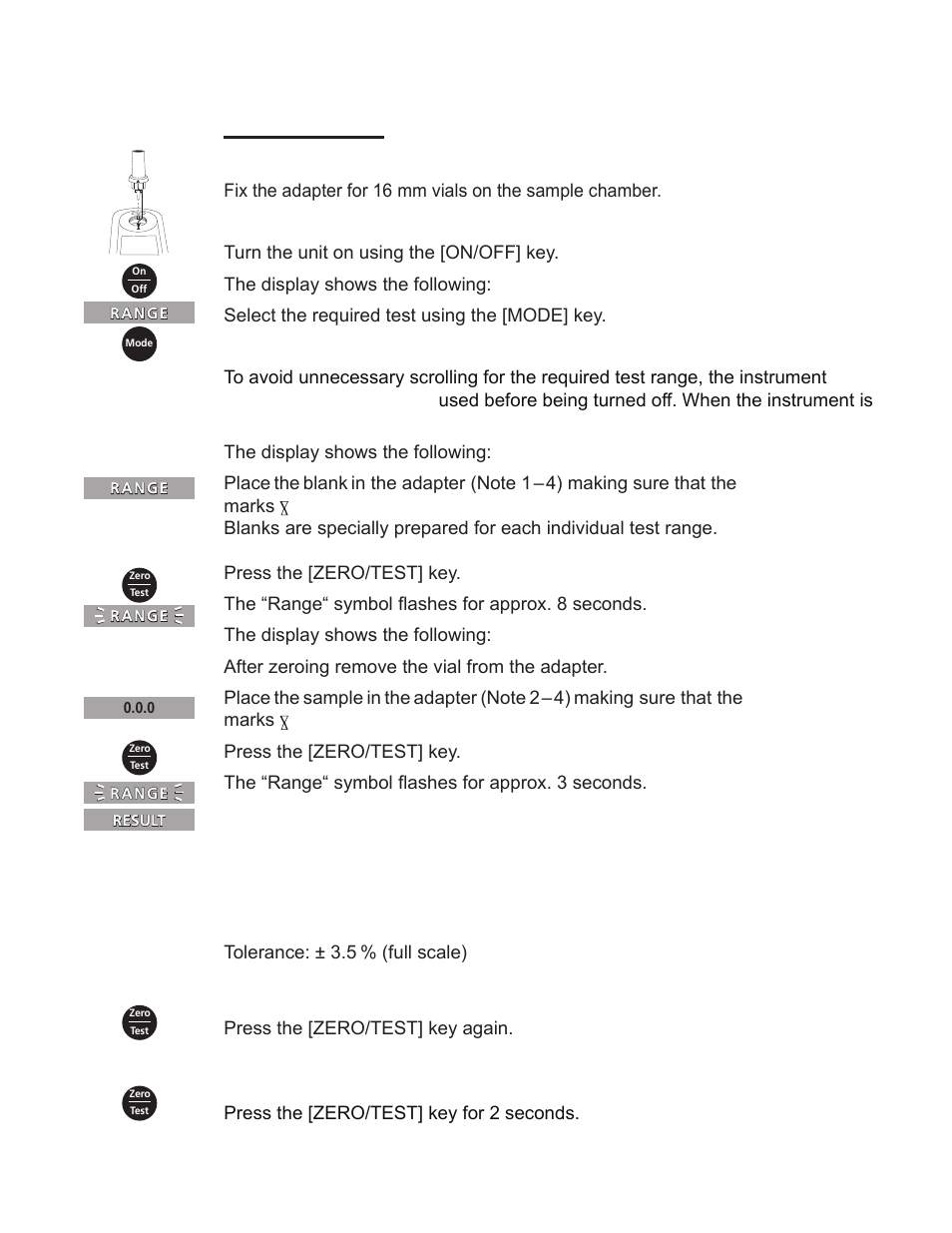 Measurement | YSI 910 COD Colorimeter User Manual | Page 7 / 41