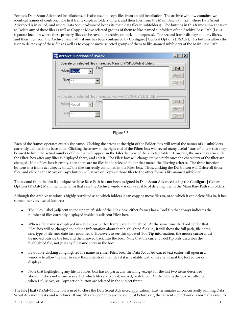 YSI Data Scout Advanced User Manual | Page 19 / 115