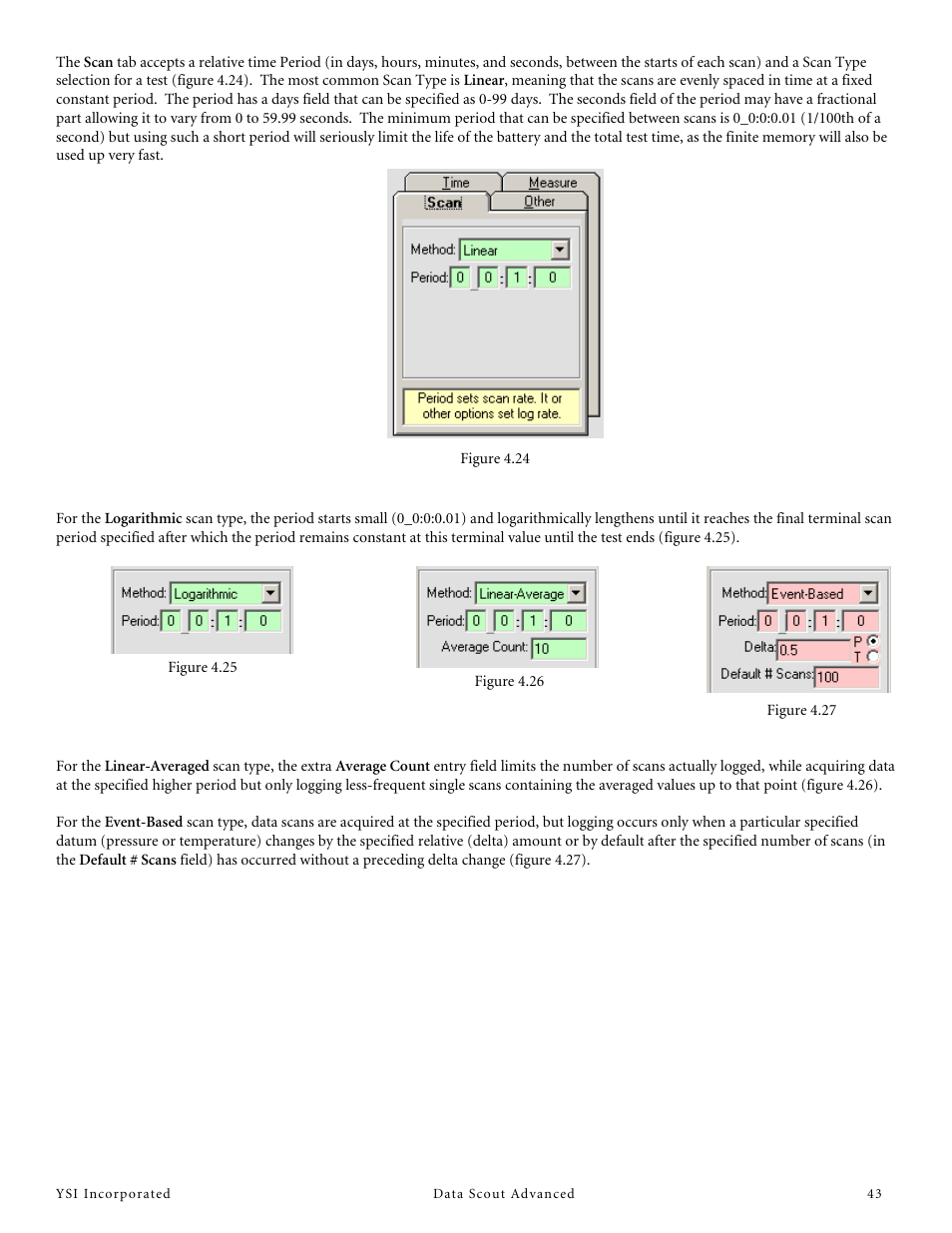 YSI Data Scout Advanced User Manual | Page 47 / 115