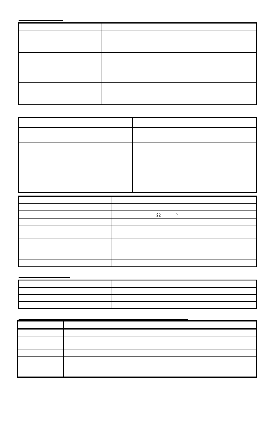 Dépannage, Spécifications, Conversions | Liste des pièces détachées recommandées | YSI DO200 User Manual | Page 15 / 40