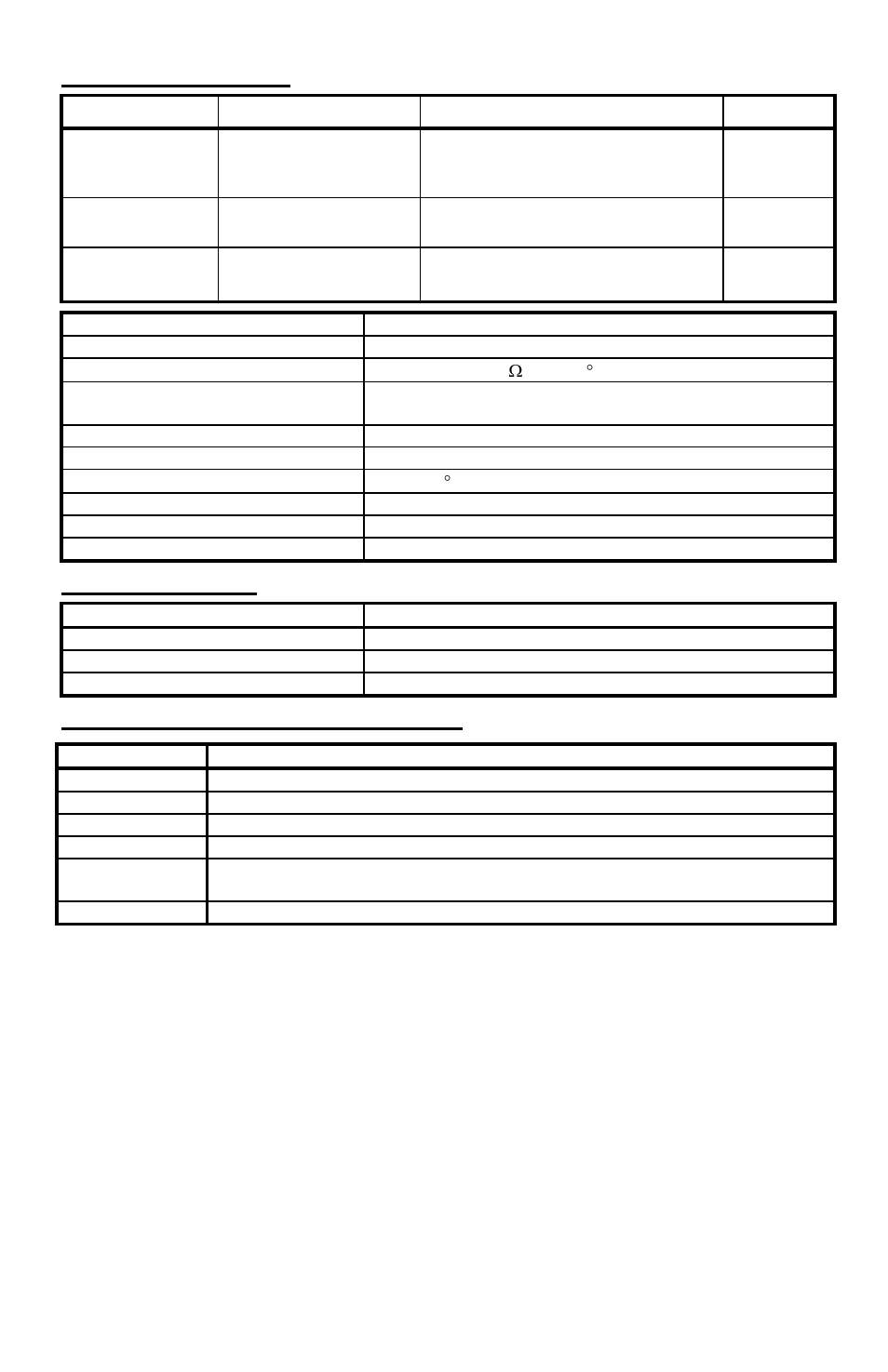 Technische daten, Umrechnungen, Liste empfohlener ersatzteile | YSI DO200 User Manual | Page 31 / 40