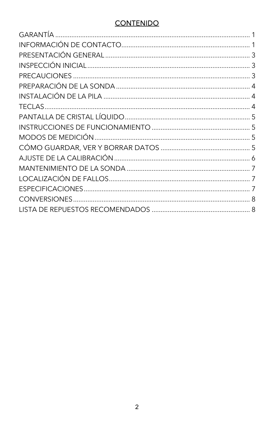 YSI EcoSense  DO200A User Manual | Page 18 / 36