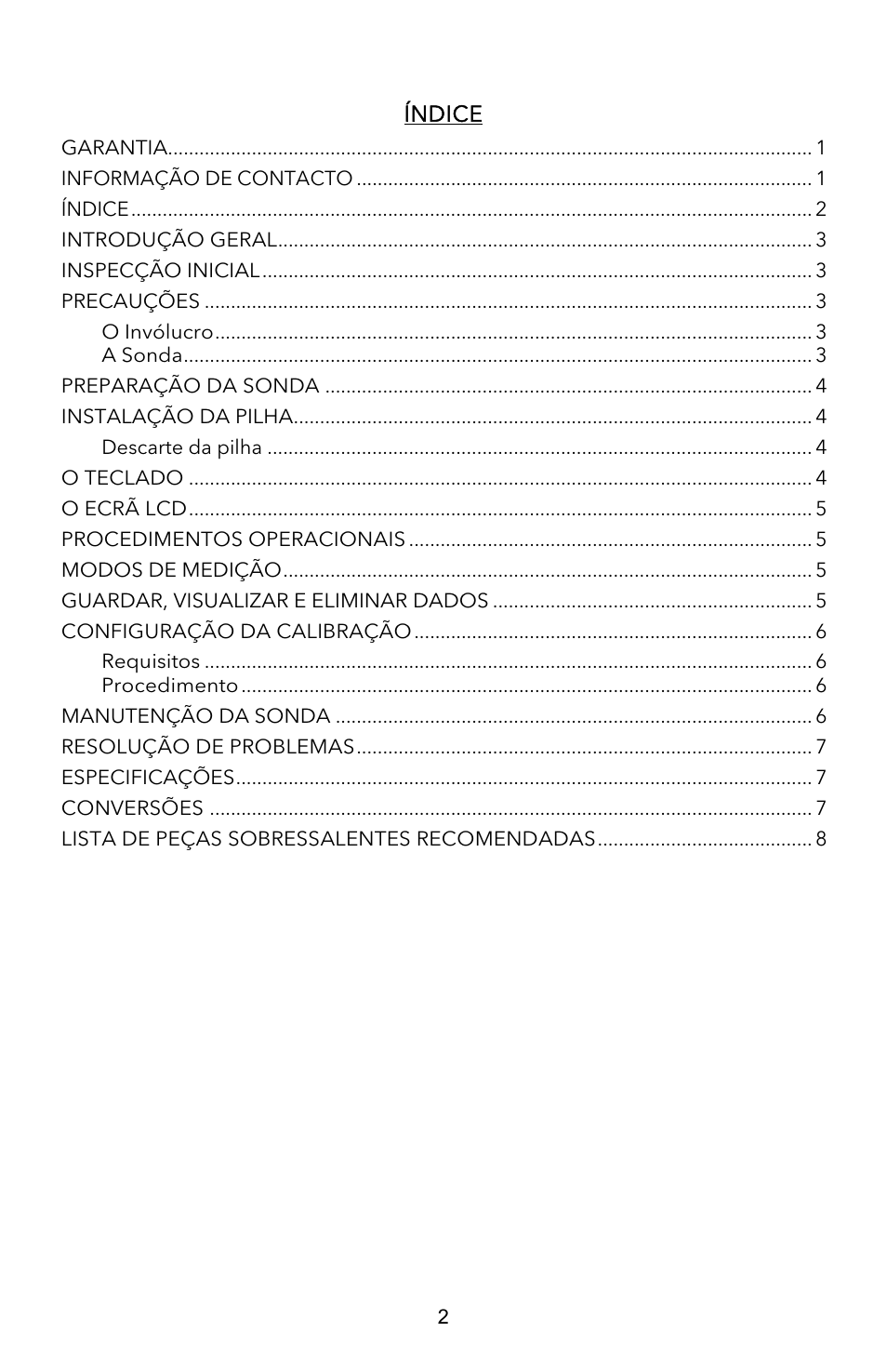 YSI EcoSense  DO200A User Manual | Page 26 / 36
