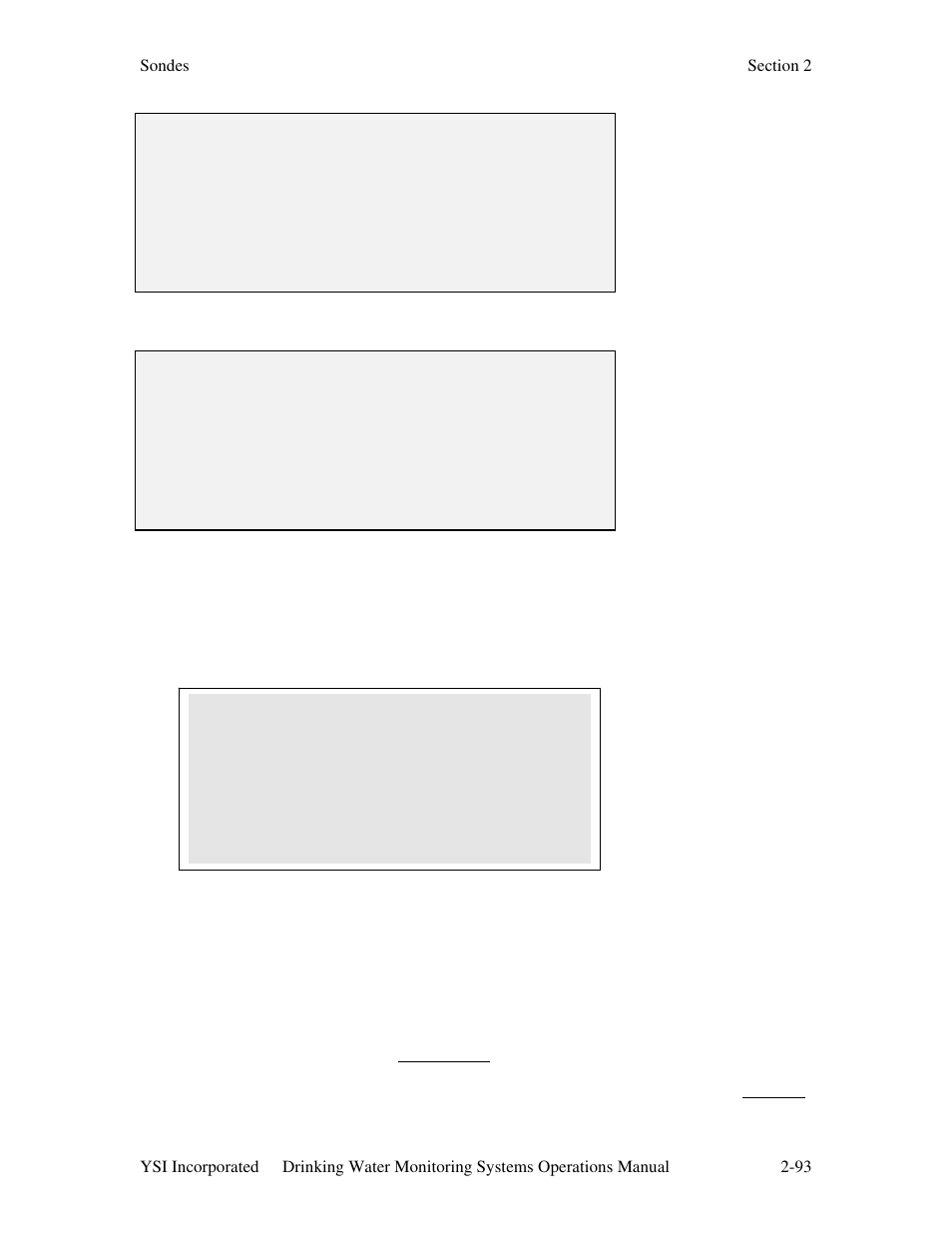 YSI 600DW-B Sonde User Manual | Page 100 / 300