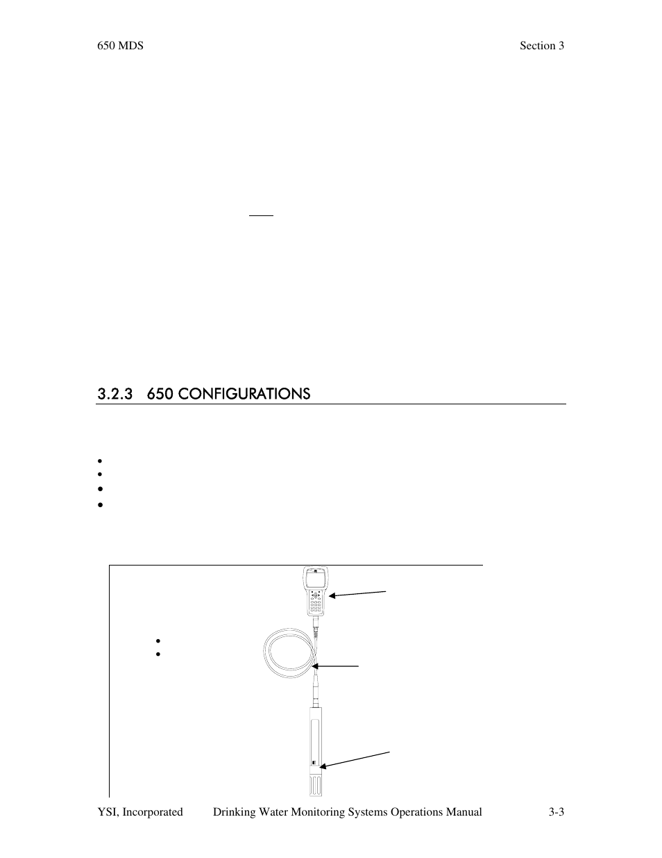 3 650 configurations | YSI 600DW-B Sonde User Manual | Page 112 / 300