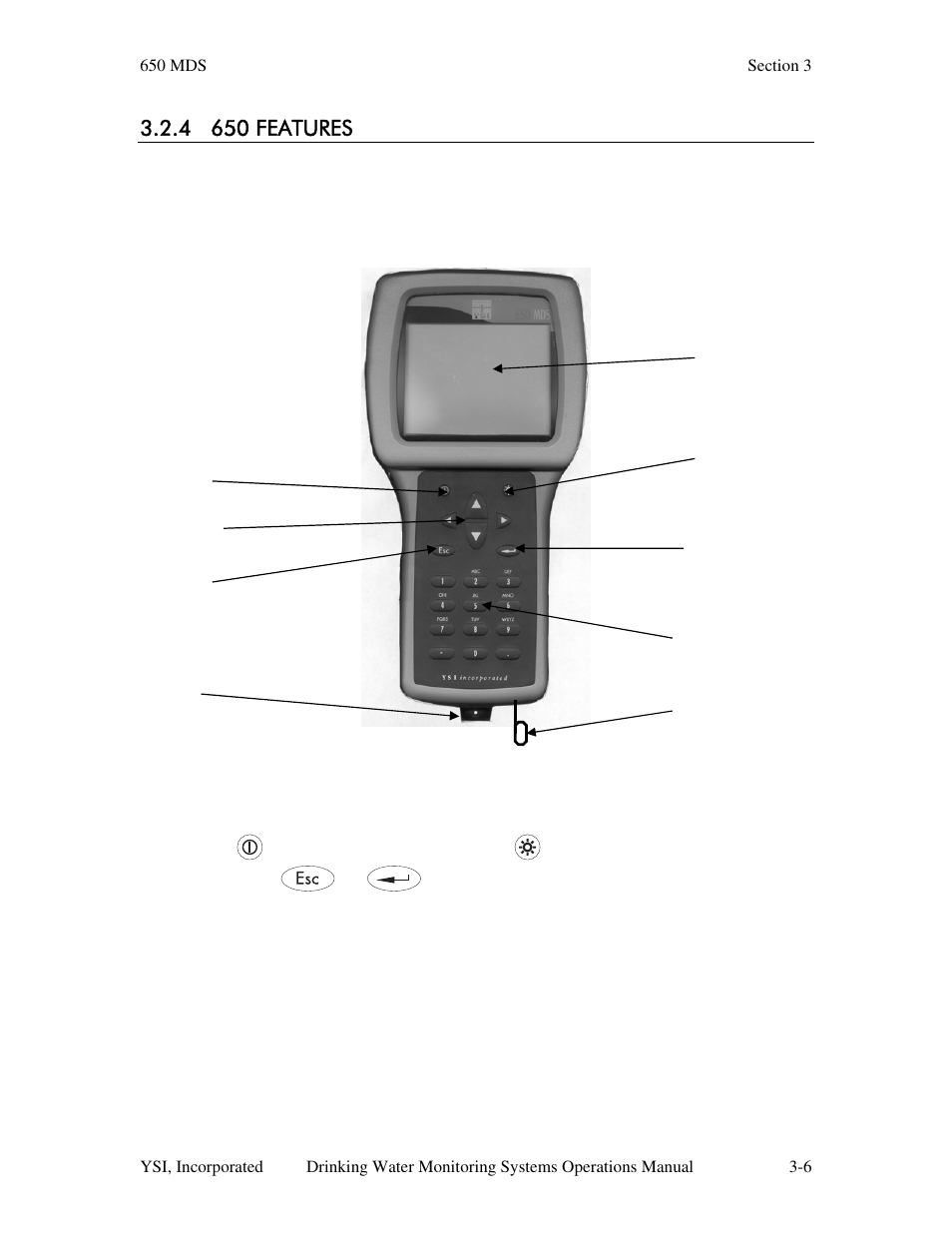 4 650 features | YSI 600DW-B Sonde User Manual | Page 115 / 300