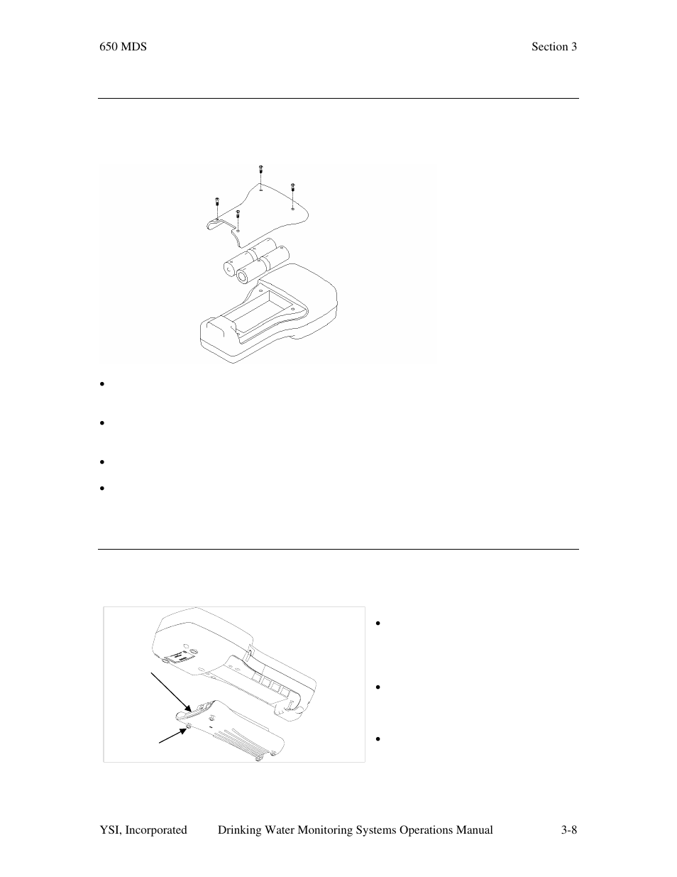 YSI 600DW-B Sonde User Manual | Page 117 / 300