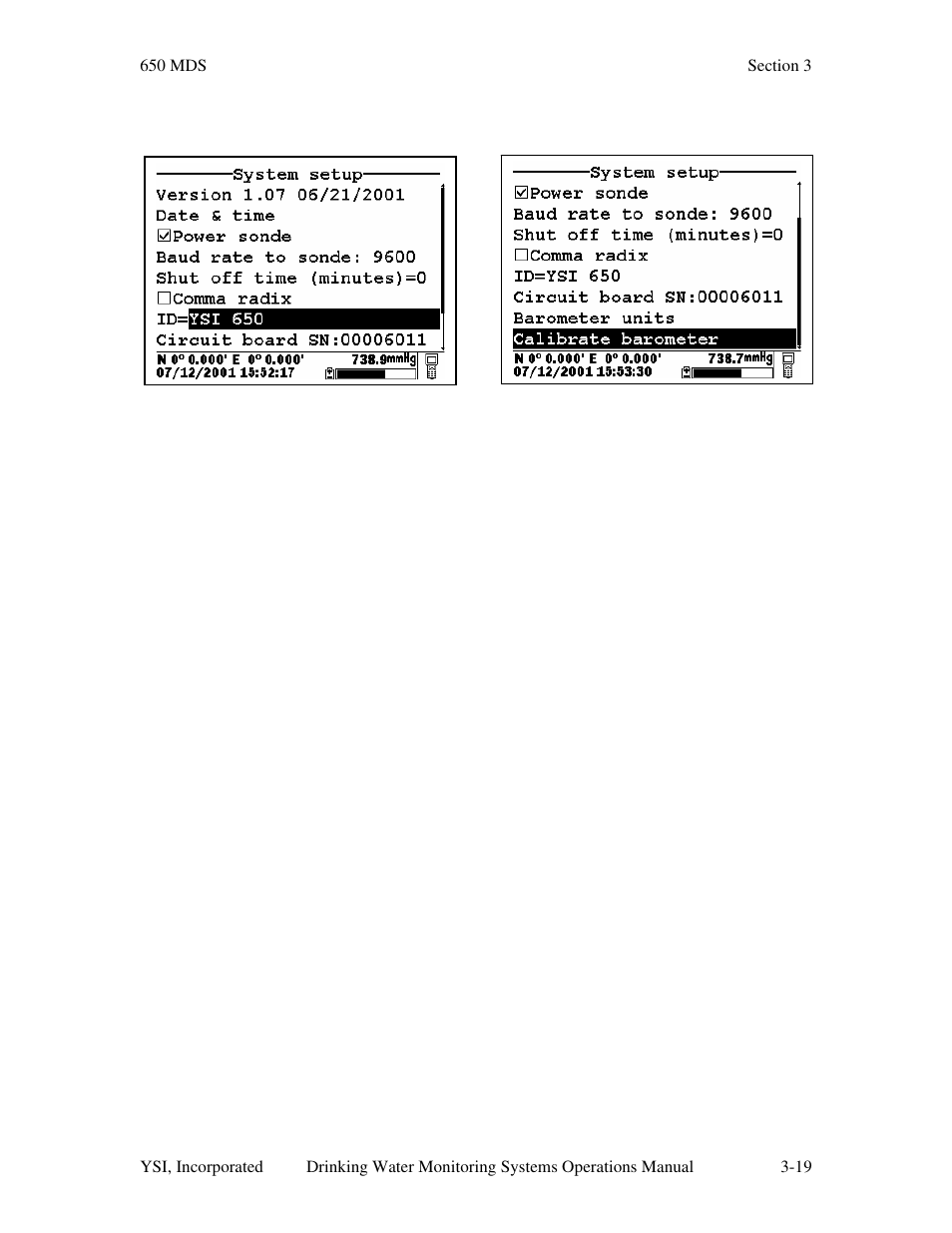 YSI 600DW-B Sonde User Manual | Page 128 / 300