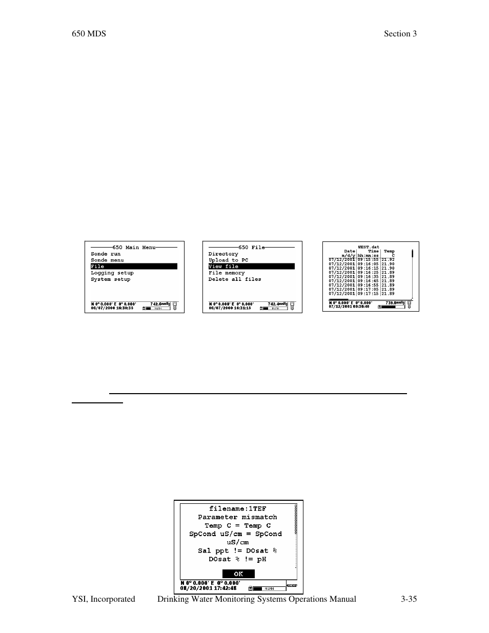 YSI 600DW-B Sonde User Manual | Page 144 / 300