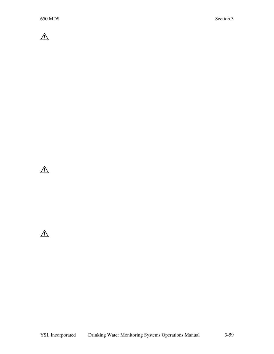 YSI 600DW-B Sonde User Manual | Page 168 / 300
