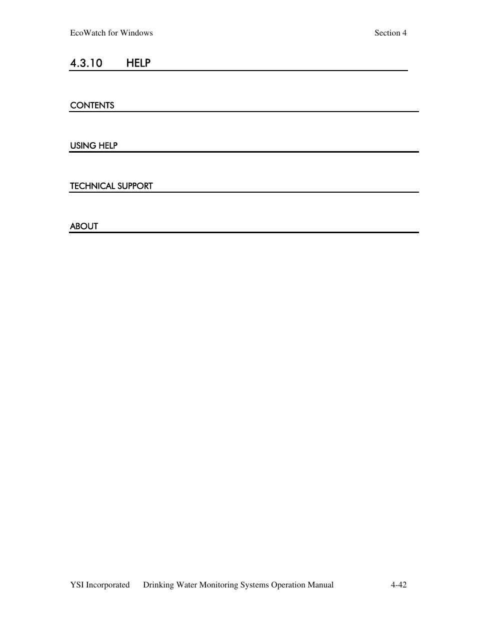 YSI 600DW-B Sonde User Manual | Page 213 / 300