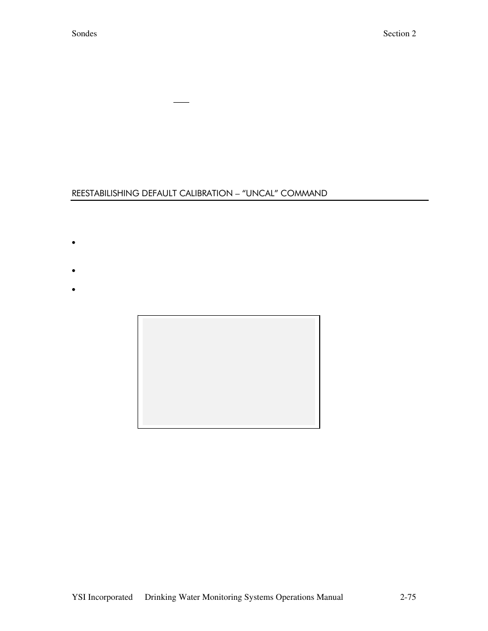 YSI 600DW-B Sonde User Manual | Page 82 / 300