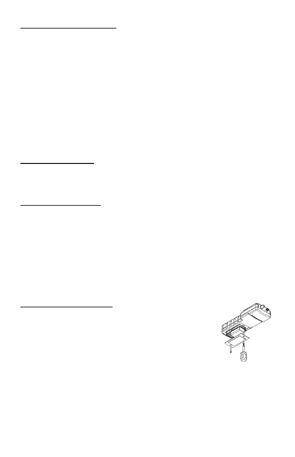 General introduction, Initial inspection, Splash resistance | Battery installation | YSI EC300 User Manual | Page 4 / 40