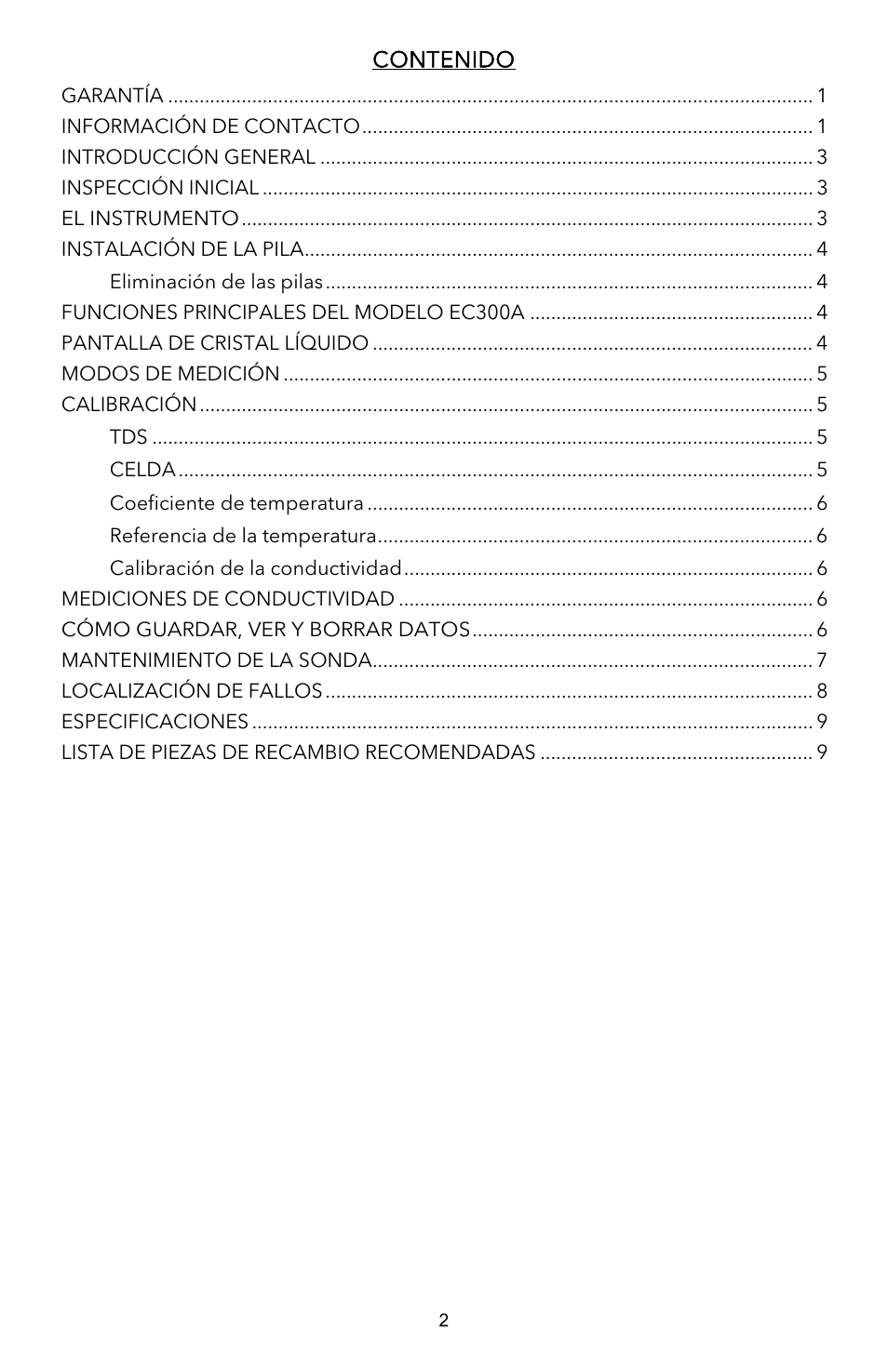 YSI EC300A User Manual | Page 21 / 40