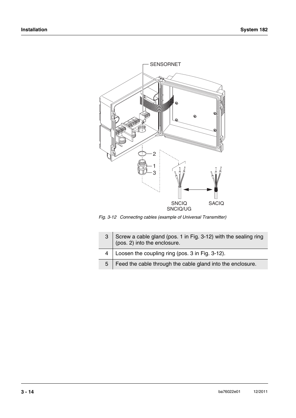YSI IQ S ENSOR N ET System 182 User Manual | Page 28 / 152
