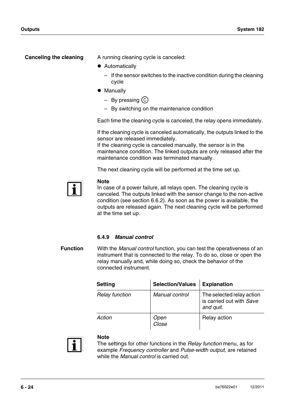 9 manual control, Section 6.4.9 | YSI IQ S ENSOR N ET DIQ/S 182 XT User Manual | Page 120 / 224