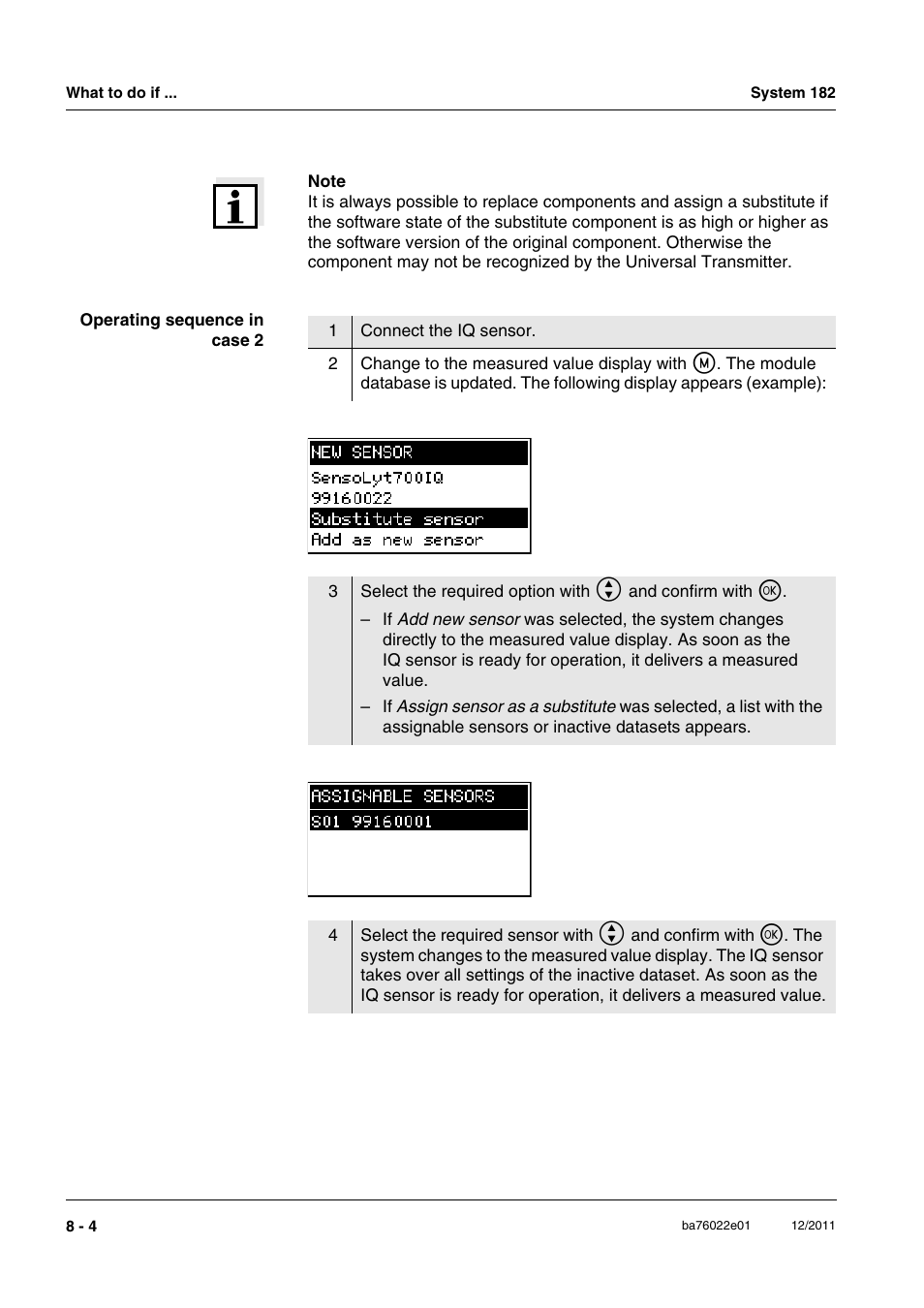 YSI IQ S ENSOR N ET DIQ/S 182 XT User Manual | Page 136 / 224