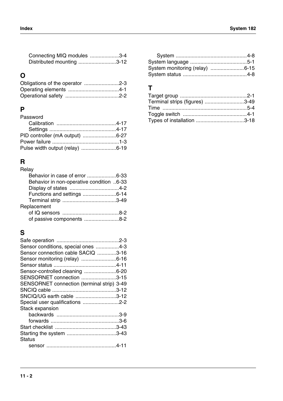 YSI IQ S ENSOR N ET DIQ/S 182 XT User Manual | Page 154 / 224
