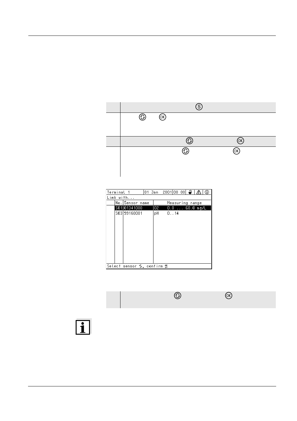 3 linking the output with a sensor, Linking the output with a sensor -13, Section 4.3 | YSI IQ S ENSOR N ET DIQ/S 182 XT User Manual | Page 185 / 224