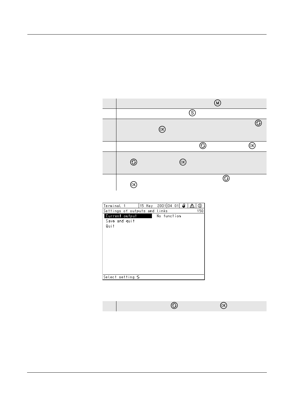 6 setting of current outputs, Setting of current outputs -29, And section 4.6) | See section 4.6 ) | YSI IQ S ENSOR N ET DIQ/S 182 XT User Manual | Page 201 / 224