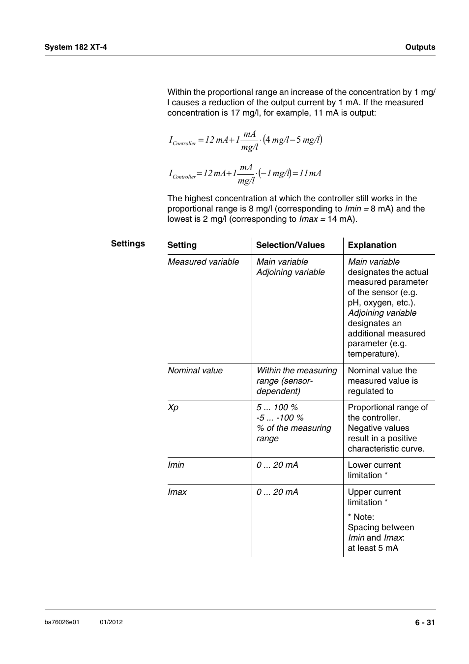 YSI DIQ/S 182 XT-4 System 182 XT-4 User Manual | Page 123 / 154