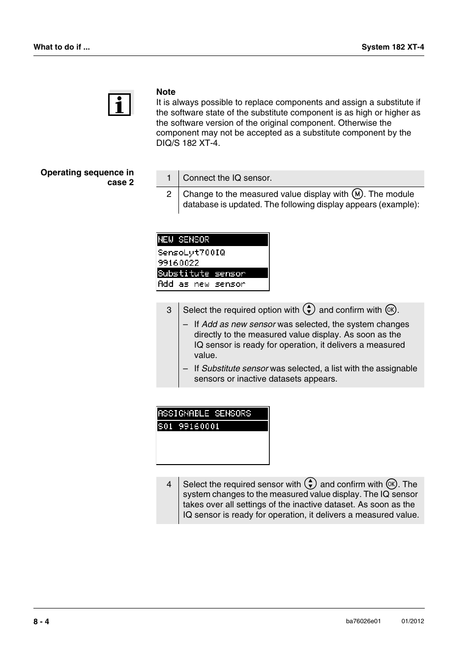 YSI DIQ/S 182 XT-4 System 182 XT-4 User Manual | Page 132 / 154