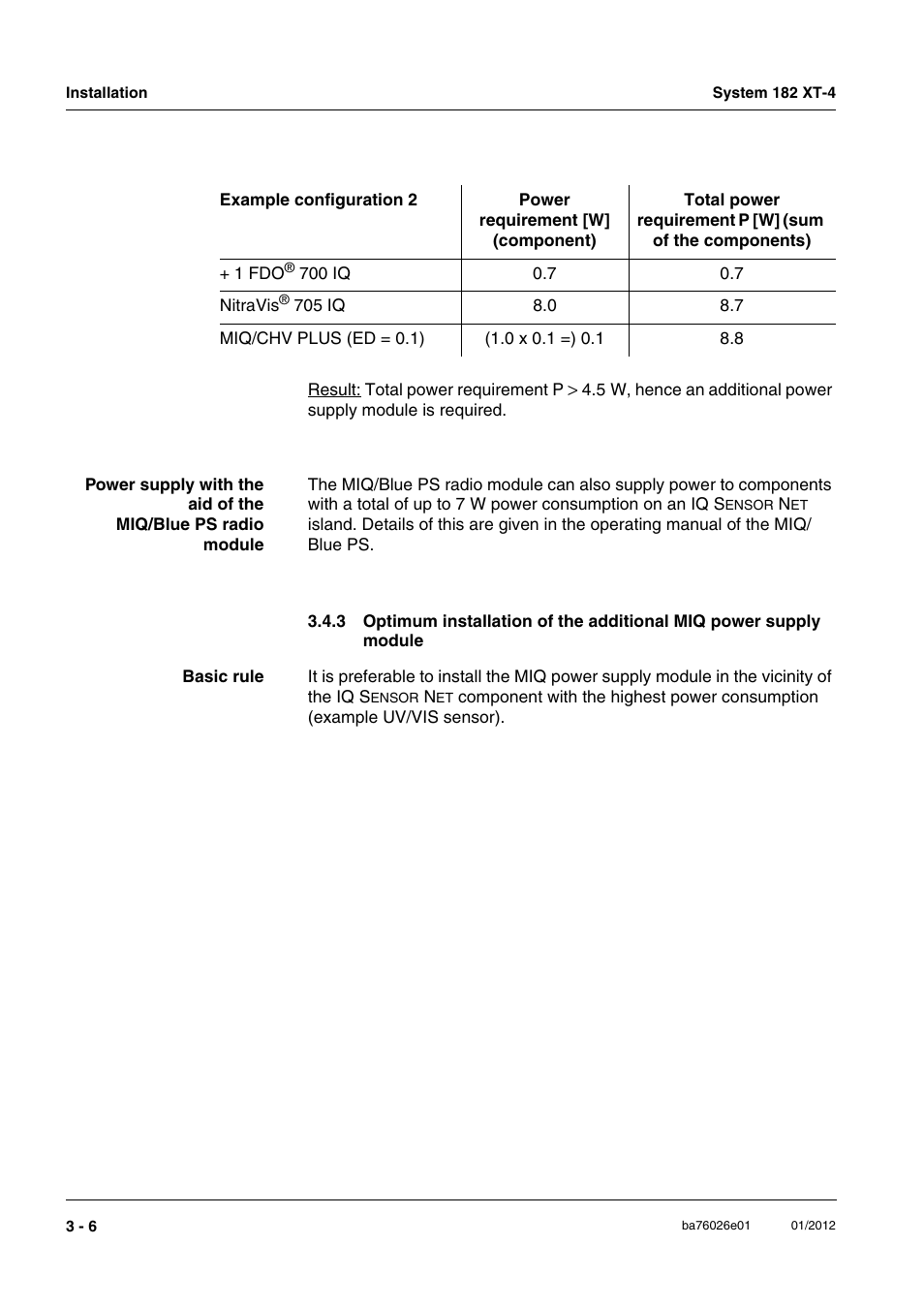 YSI DIQ/S 182 XT-4 System 182 XT-4 User Manual | Page 20 / 154