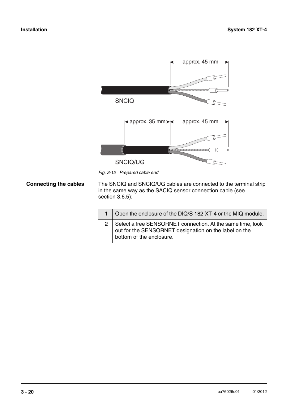 YSI DIQ/S 182 XT-4 System 182 XT-4 User Manual | Page 34 / 154