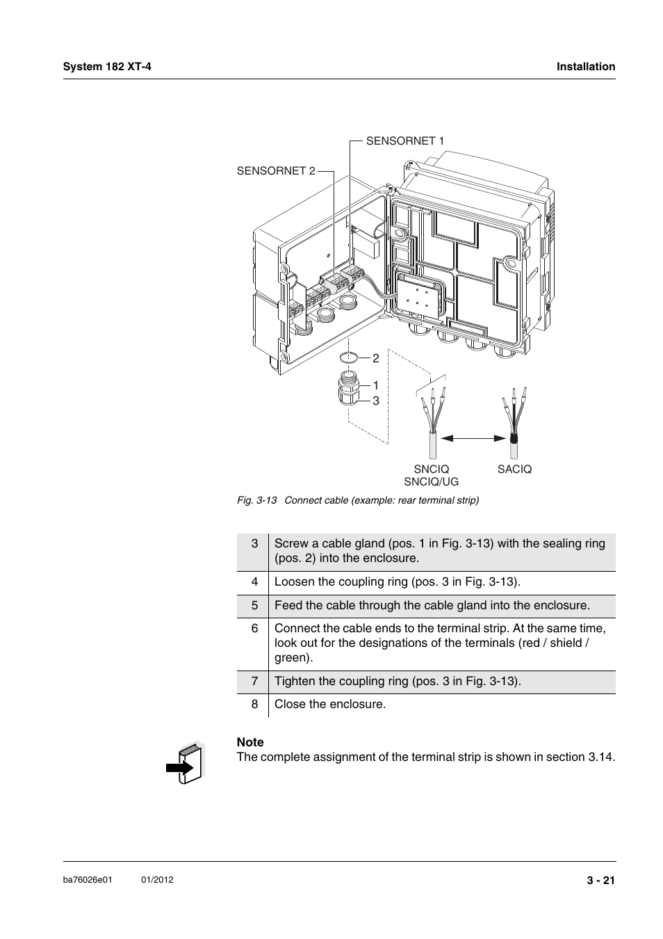 YSI DIQ/S 182 XT-4 System 182 XT-4 User Manual | Page 35 / 154