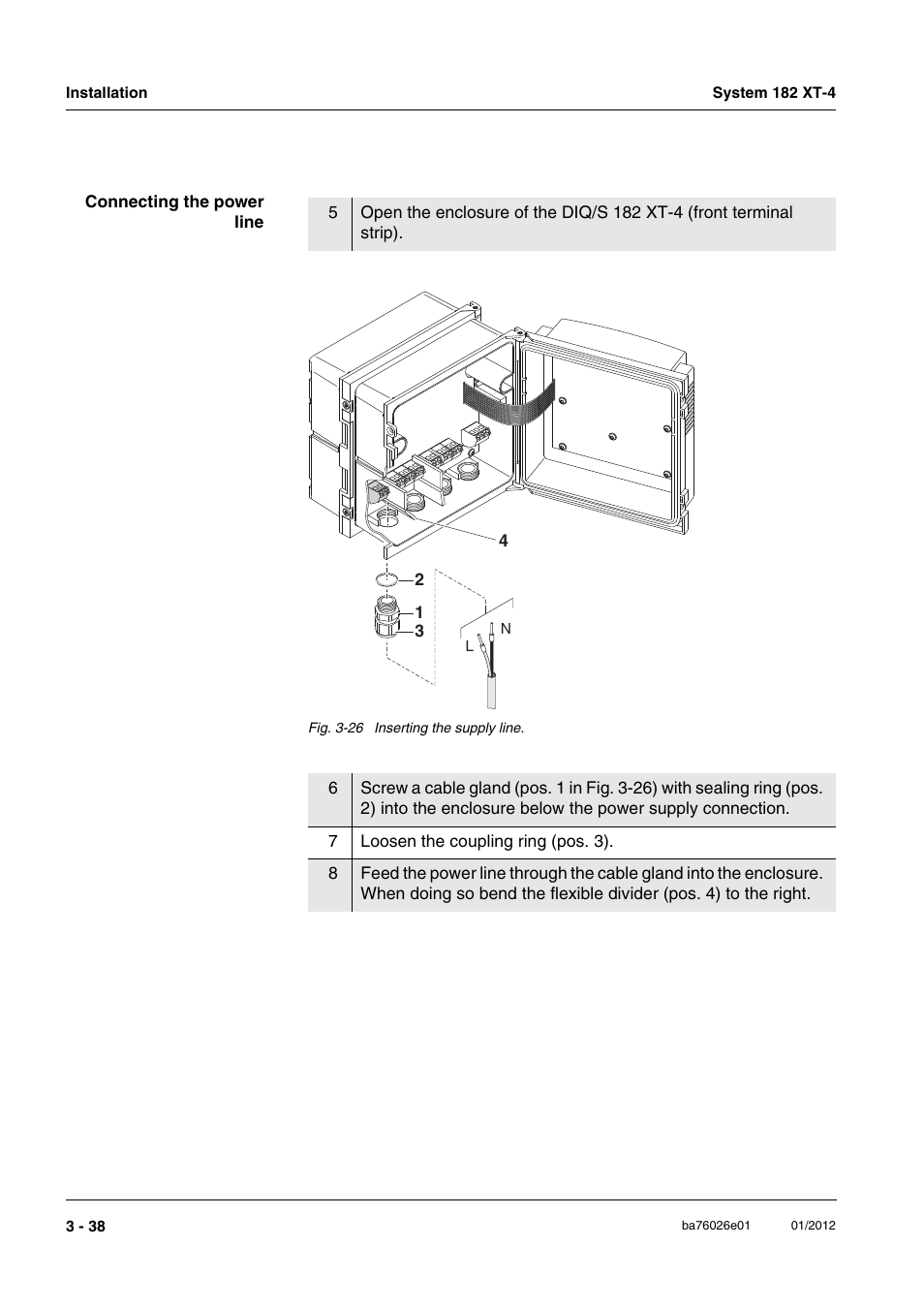 YSI DIQ/S 182 XT-4 System 182 XT-4 User Manual | Page 52 / 154