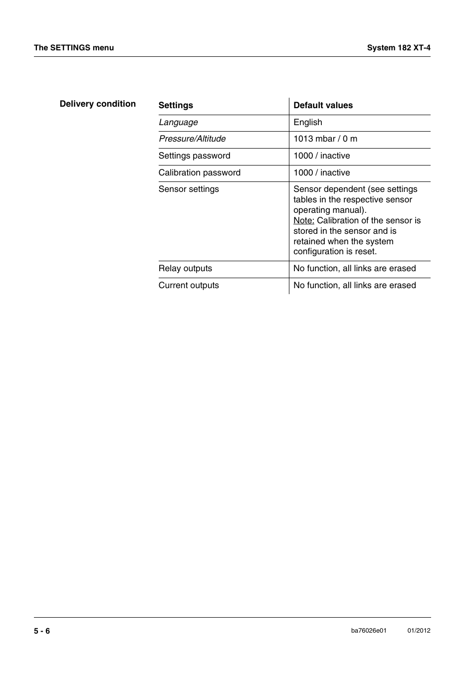 YSI DIQ/S 182 XT-4 System 182 XT-4 User Manual | Page 92 / 154
