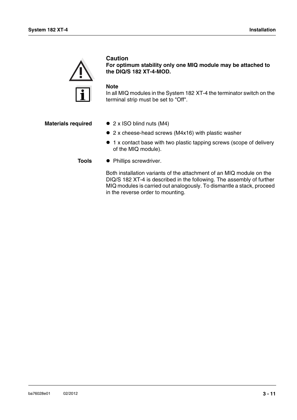 YSI DIQ/S 182 XT-4-MOD User Manual | Page 25 / 160