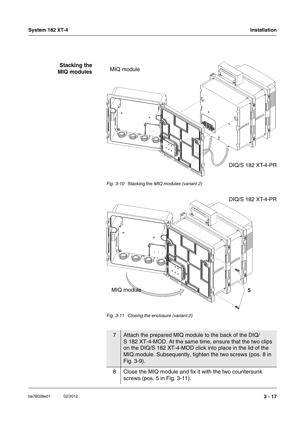 YSI DIQ/S 182 XT-4-MOD User Manual | Page 31 / 160