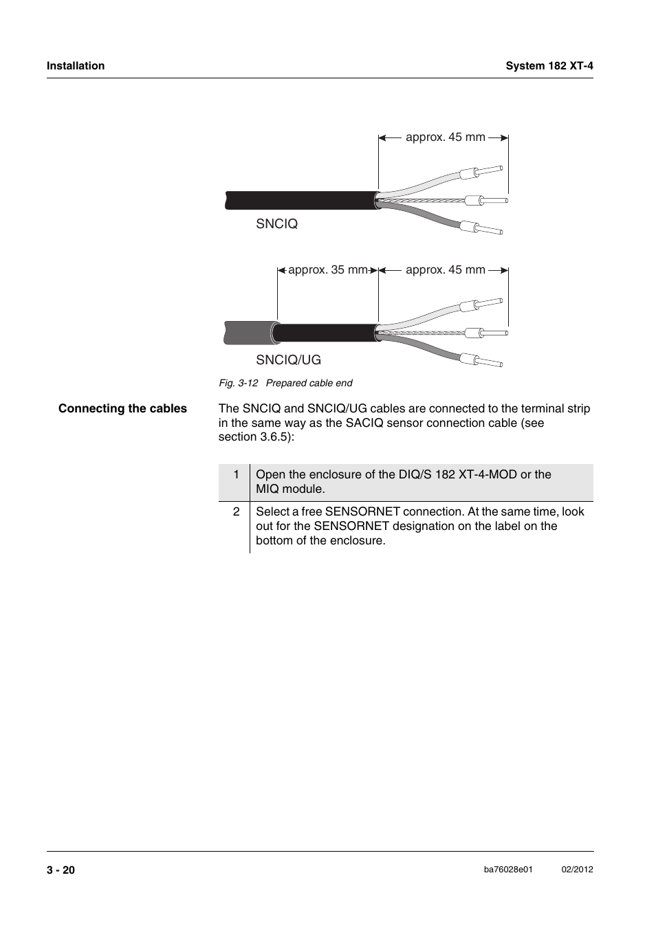 YSI DIQ/S 182 XT-4-MOD User Manual | Page 34 / 160