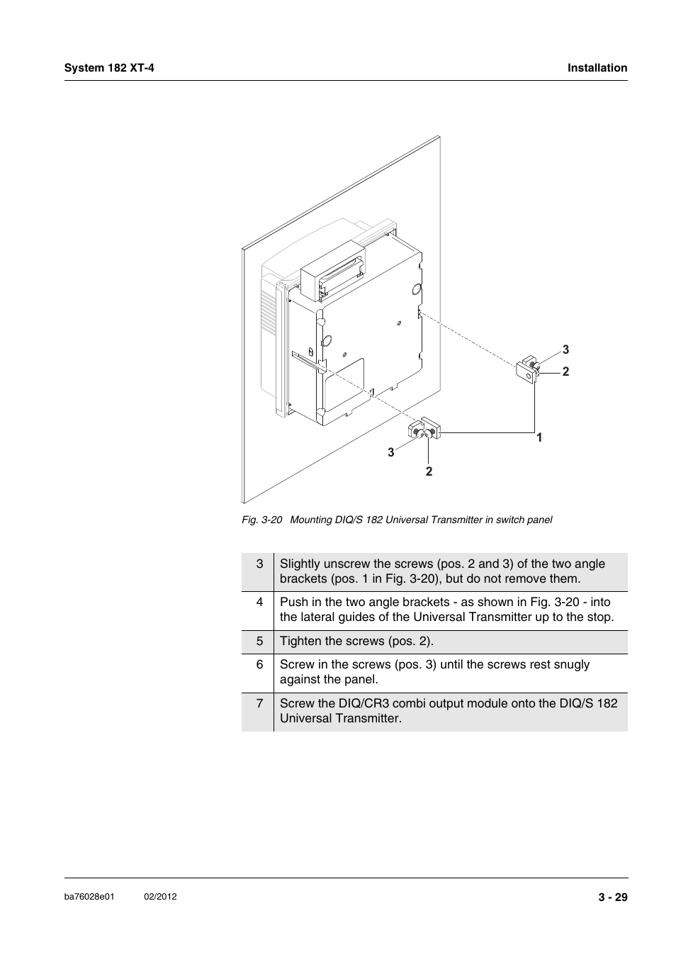 YSI DIQ/S 182 XT-4-MOD User Manual | Page 43 / 160