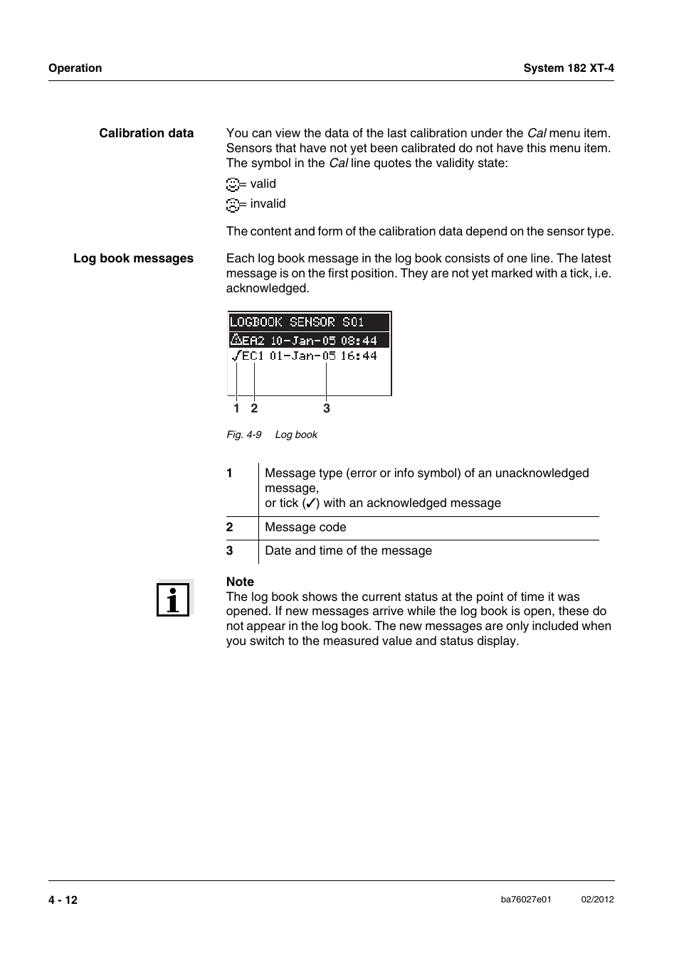 YSI DIQ/S 182 XT-4-PR User Manual | Page 78 / 158